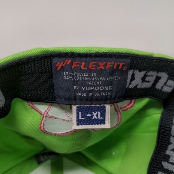 Hangsterfers Metalworking Lubricants Baseball Cap Embroidered Green Flexfit L/XL - Picture 13 of 13